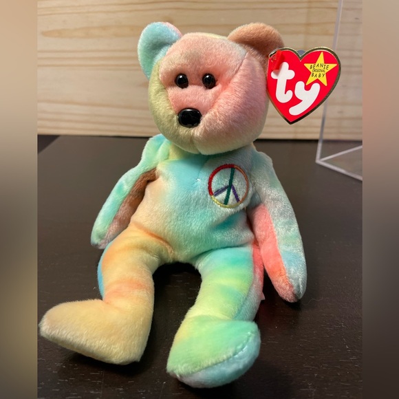 Peace - 1996 Bear Ty Beanie Babies // 3/$38 - Picture 3 of 8